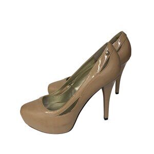 Guess taupe Stiletto high heels women pump shoes 8M‎